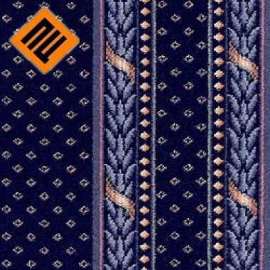 Ковровое покрытие Brintons Marquis Royal blue border 63-25396