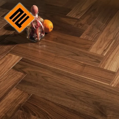 Ламінат Alsafloor Creativ Herringbone V4 Горіх Шоколадний