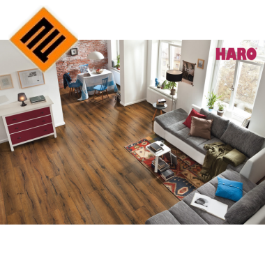 Ламинат HARO Tritty 100 Gran Via 4V   Дуб италика натур 530338