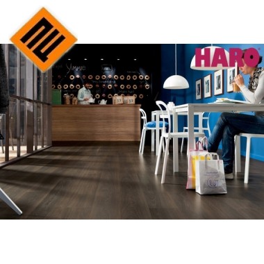Ламинат HARO Tritty 100 Gran Via 4V  Дуб дымчатый агатовый 526706