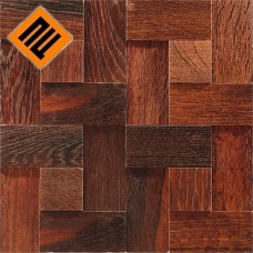 Дерев'яна мозаїка ENFASI 3D Дуб Термо (Thermo Wood)