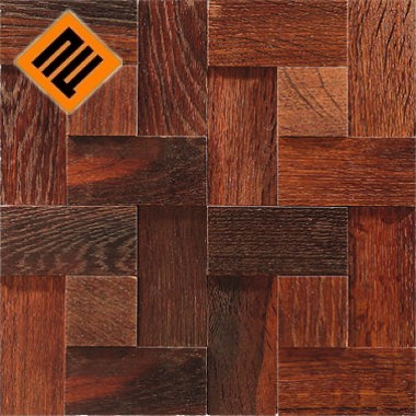 Дерев'яна мозаїка ENFASI 3D Дуб Термо (Thermo Wood)