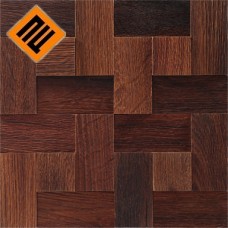 Дерев'яна мозаїка ENFASI 3D Дуб Термо БРАШ (Thermo Wood)