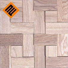 Дерев'яна мозаїка ENFASI 3D Дуб White