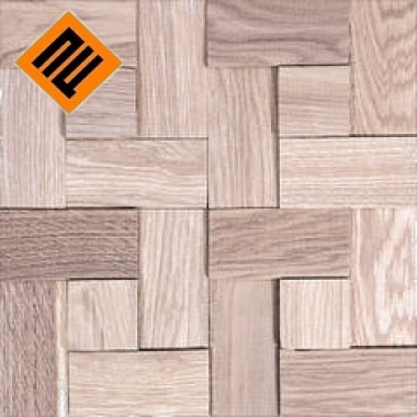 Дерев'яна мозаїка ENFASI 3D Дуб White