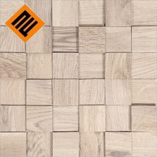 Дерев'яна мозаїка TESSERA 3D Дуб White