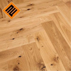 Паркетна дошка Bauwerk Дуб HERRINGBONE T/G black filler 105х525