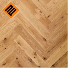 Паркетна дошка Bauwerk Дуб HERRINGBONE T/G black filler 140х700