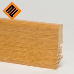 Плинтус деревянный шпонированный BARLINEK дуб 58х20