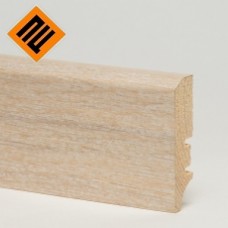 Плинтус деревянный шпонированный BARLINEK дуб Gentle 60x16