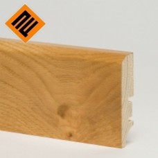 Плинтус деревянный шпонированный BARLINEK дуб натур 60x16
