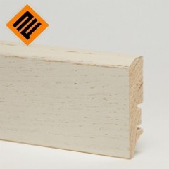 Плинтус деревянный шпонированный BARLINEK дуб Pearl 60x16