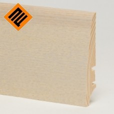 Плинтус деревянный шпонированный BARLINEK  ясень Platinium 78x18