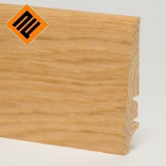 Плинтус деревянный шпонированный BARLINEK дуб Harmony 78x18