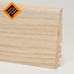 Плинтус деревянный шпонированный BARLINEK дуб Gentle 78x18